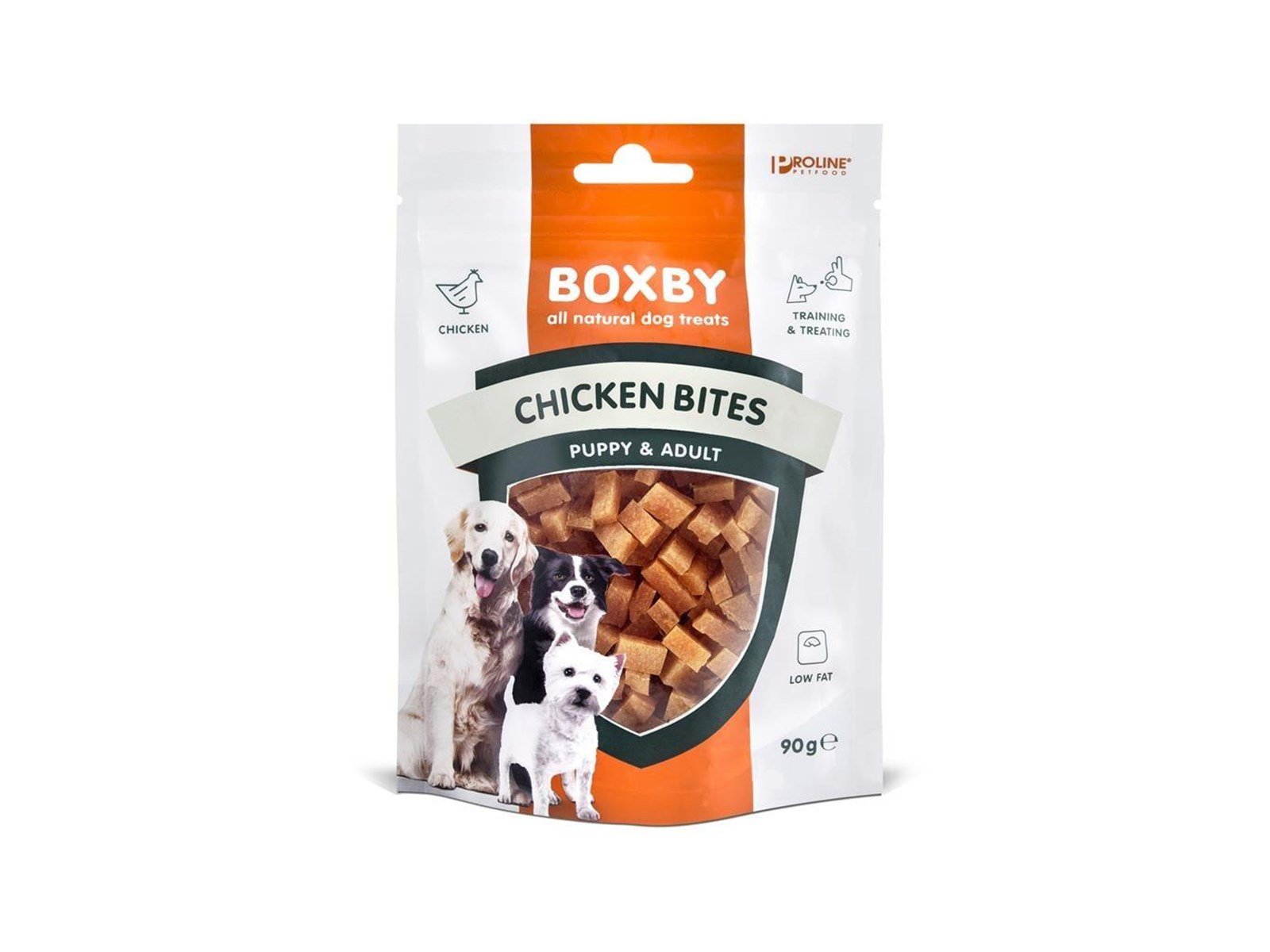 BOXBY - Chicken Bites 90g - (PL11038) BOXBY - Chicken Bites 90g - (PL11038)